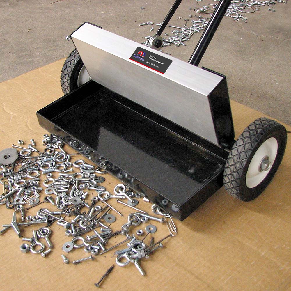 metal toplayıcı manyetik süpürge temizleme