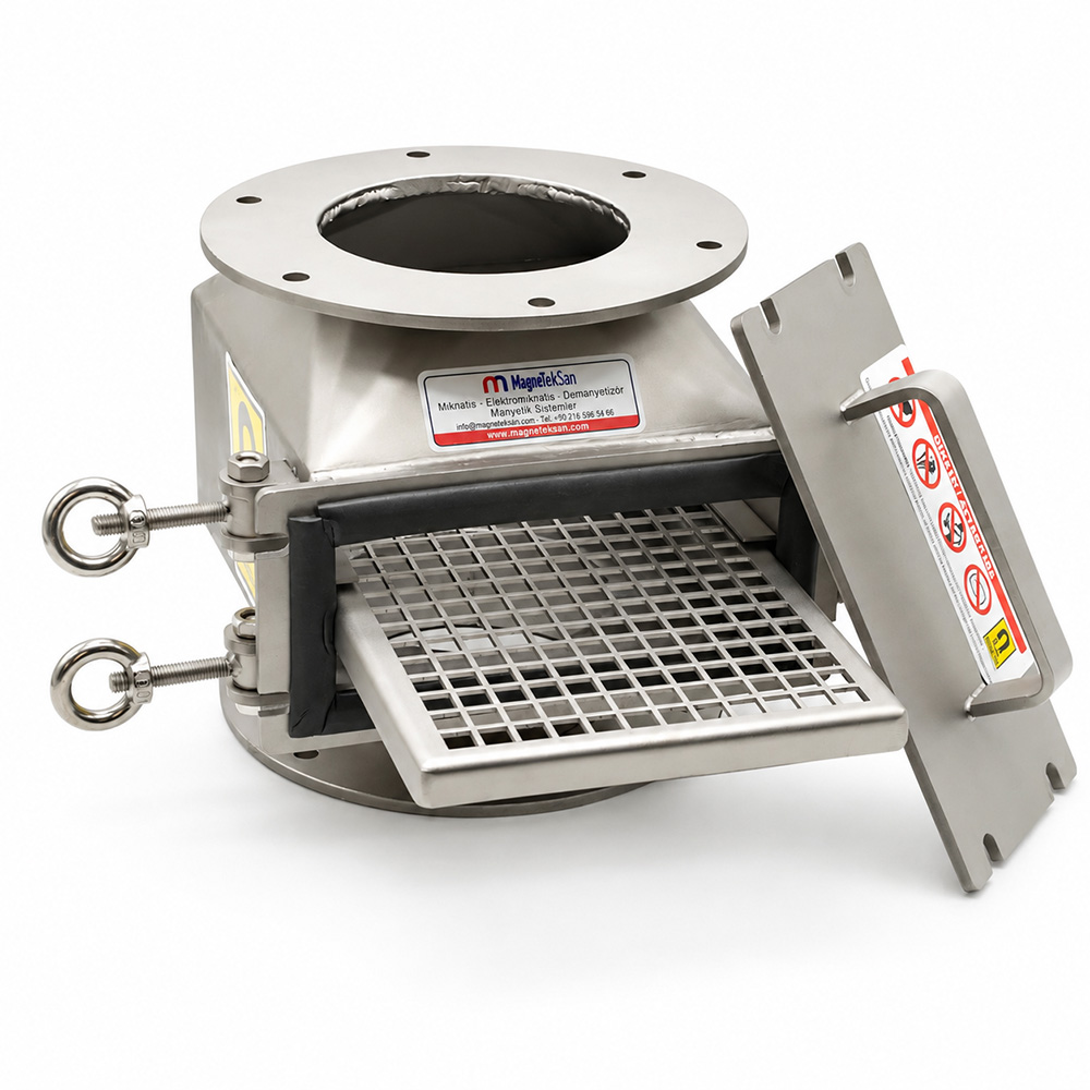 114 mm Noodle Hattı Mekanik Filtre – AISI 304 Kovan