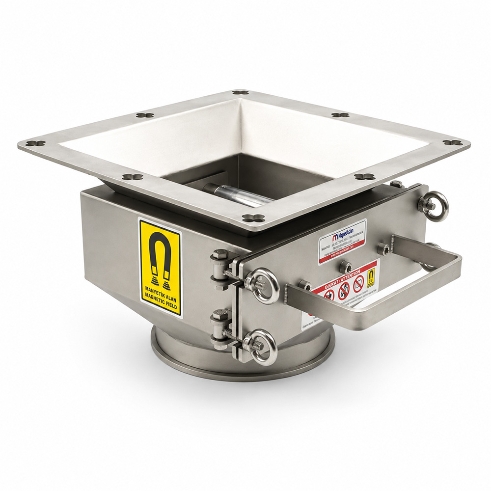 Noodle Üretim Hattı Kovan Mıknatıs – 290×290 Ø205 mm