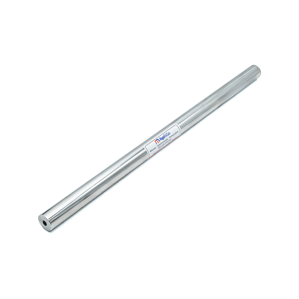 Ø25×500 mm Neodyum Çubuk Mıknatıs – Endüstriyel Manyetik Ayırma İçin