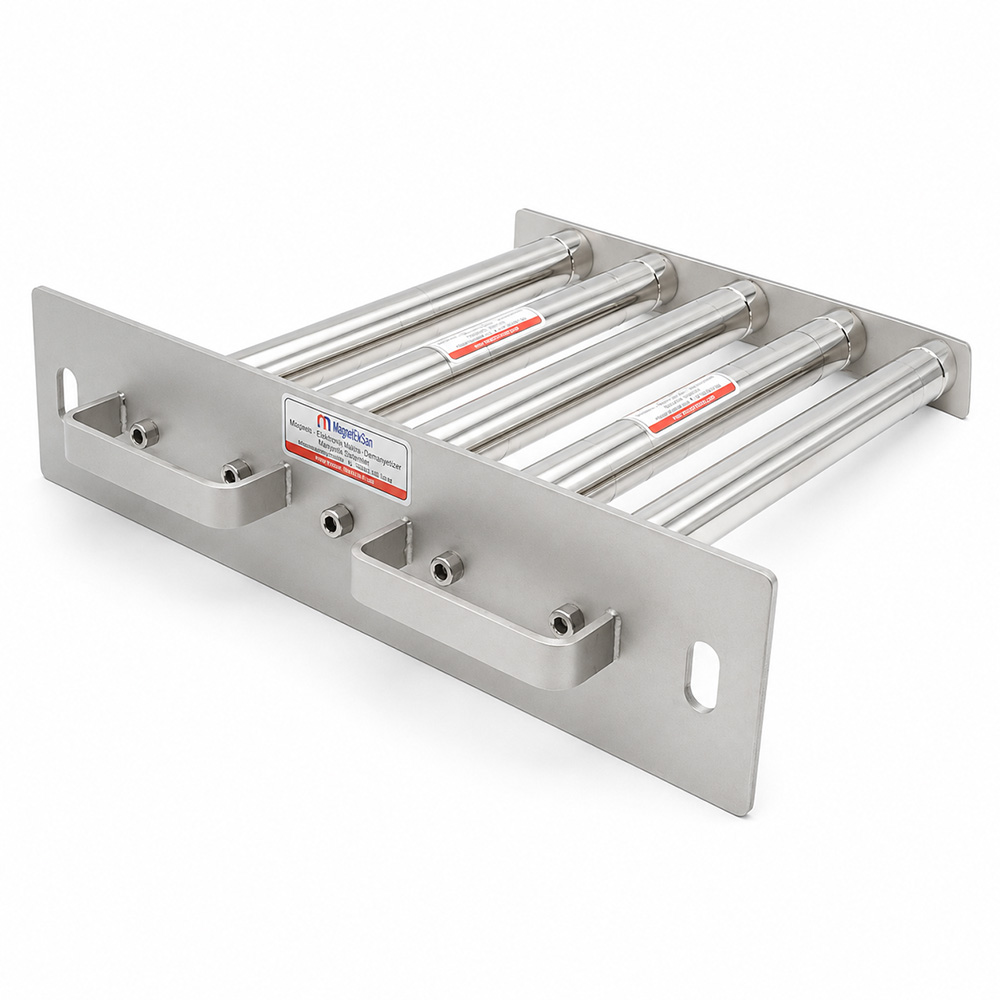 Toz Deterjan Hattı Elek Mıknatıs – 435×340 mm Ø32×5 Neodyum