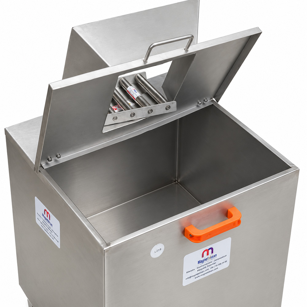Arabalı Elek Mıknatıs – 250×250 mm Ø25×5 N35 Neodyum 10000 Gauss