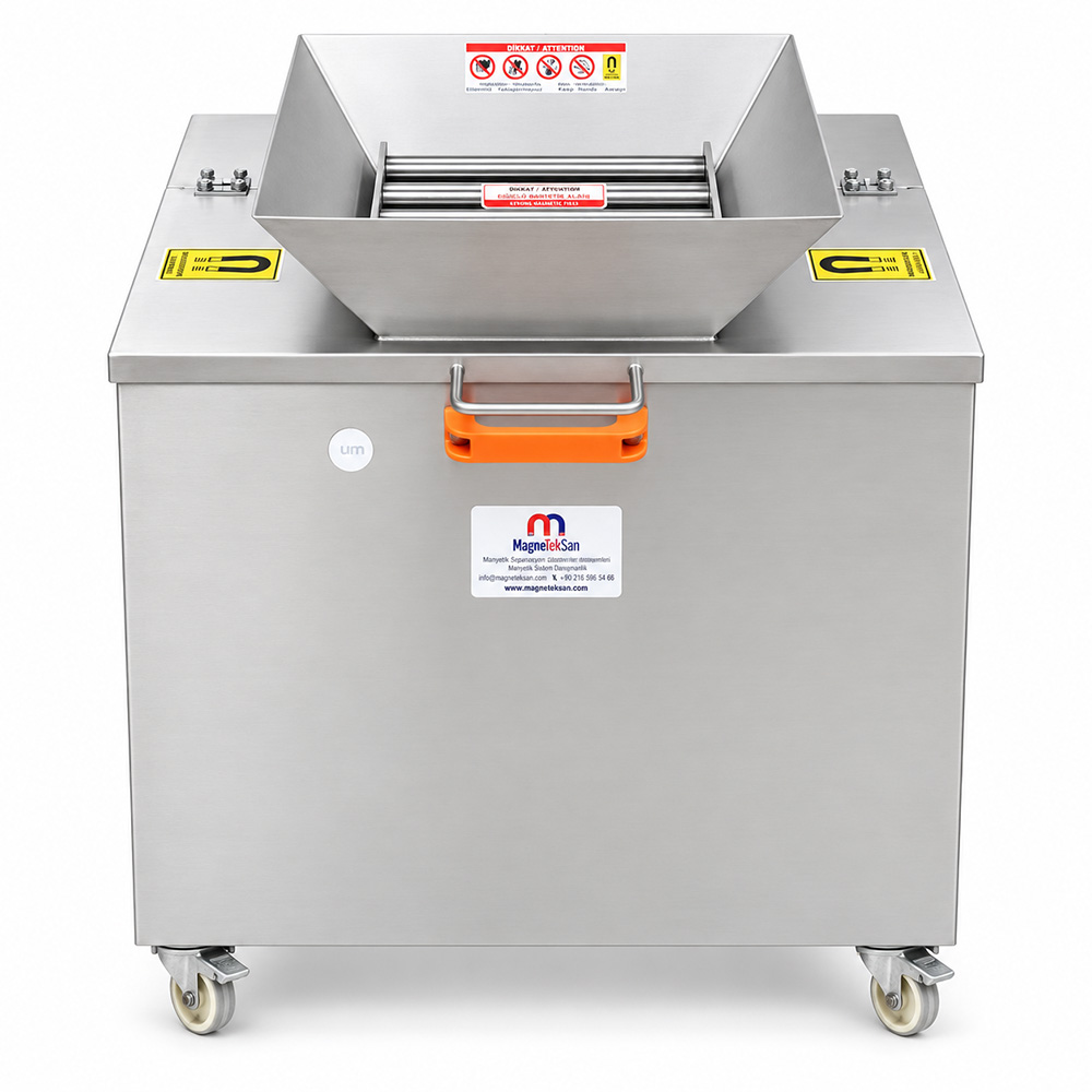 Arabalı Elek Mıknatıs – 250×250 mm Ø25×5 N35 Neodyum 10000 Gauss