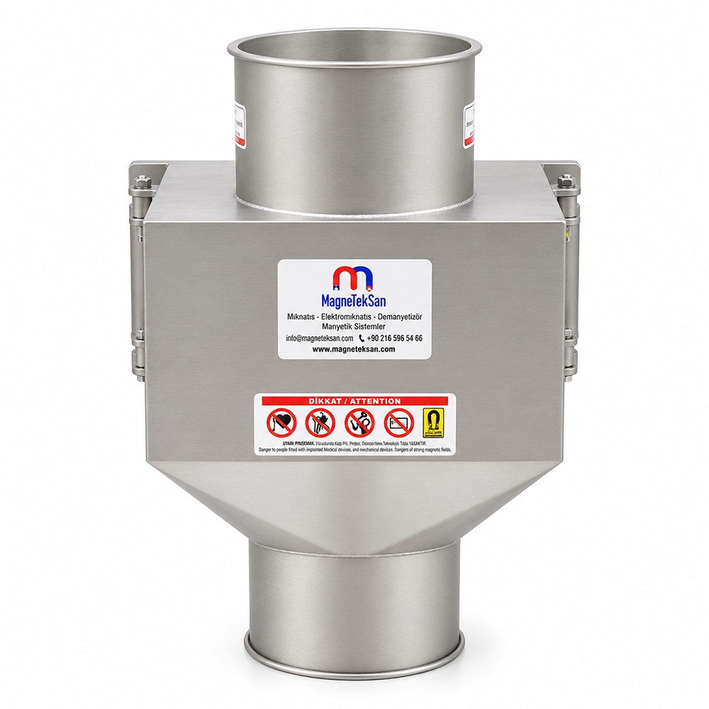 Kuru Maya Paketleme Hattı Kovan Mıknatıs – Ø150 mm Ø25×5 N35 Neodyum 10000 GaussKuru Maya Paketleme Hattı Kovan Mıknatıs – Ø150 mm Ø25×5 N35 Neodyum 10000 Gauss