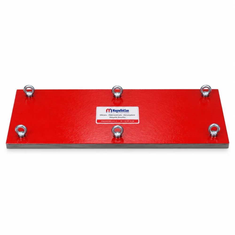1000x300x22 mm Neodyum Plaka Mıknatıs – Balık Yemi Üretim ve Ayırma Hattı