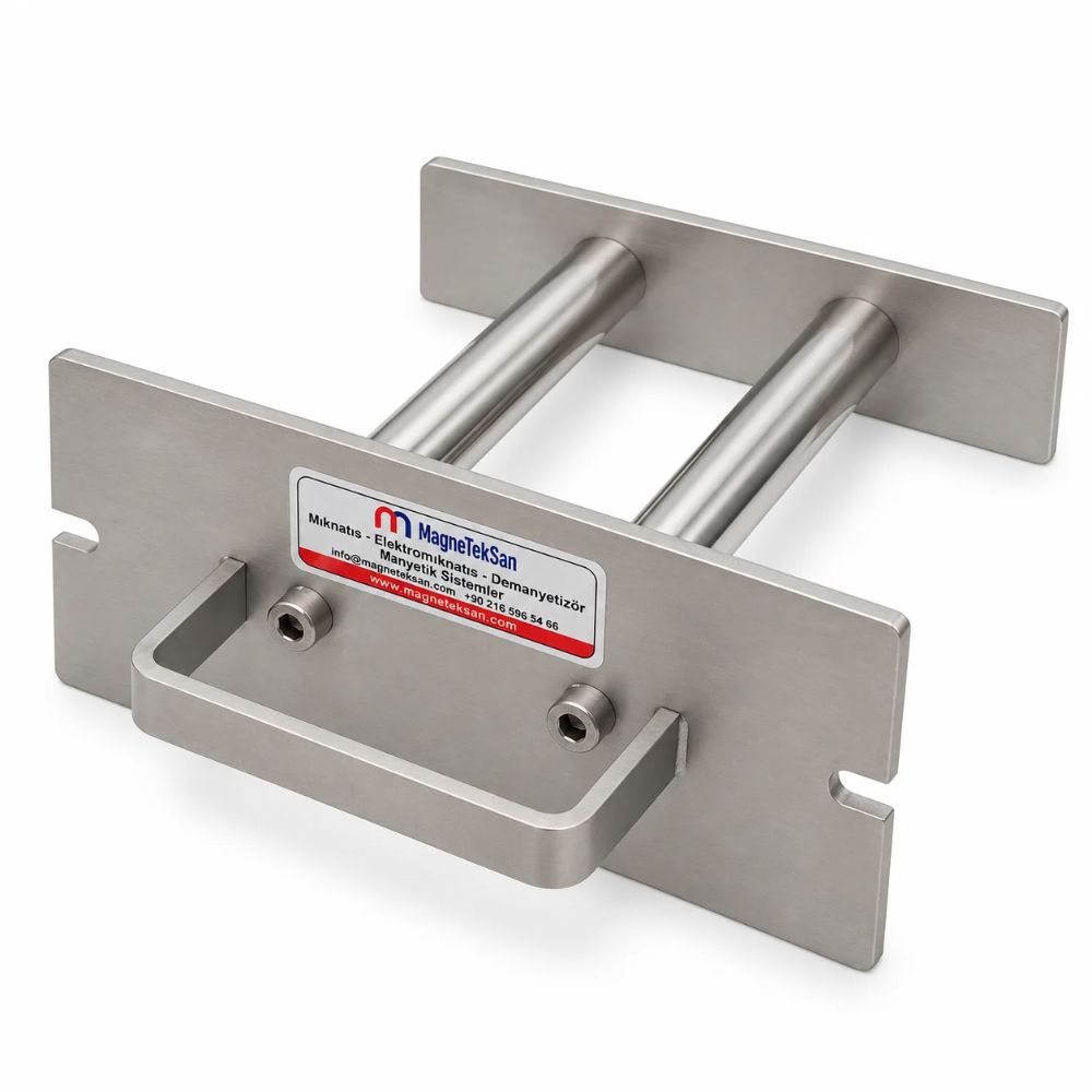 230x205 mm Neodyum Elek Mıknatıs – Öğütülmüş Tuz Üretim Hattı