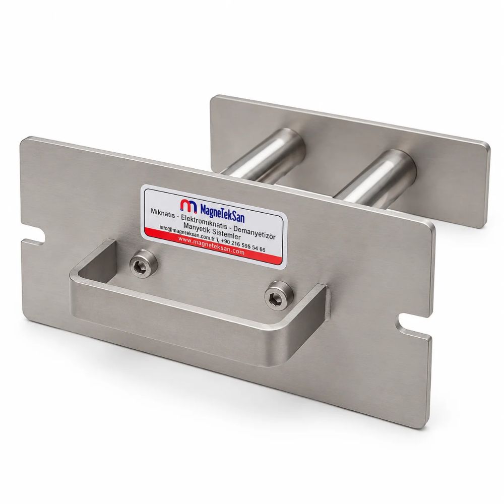 230x205 mm Neodyum Elek Mıknatıs – Öğütülmüş Tuz Üretim Hattı