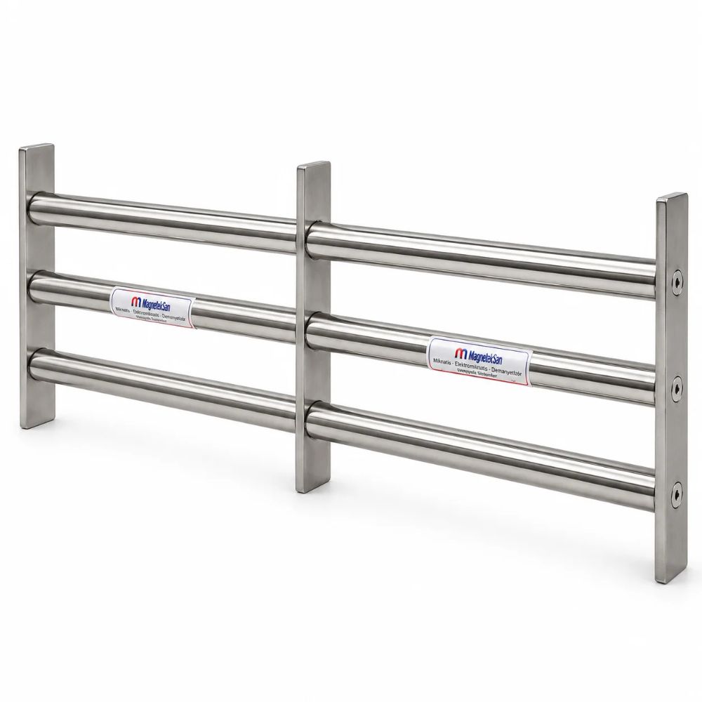 300x800 mm Neodyum Elek Mıknatıs – Mineral Tozu Üretim Hattı