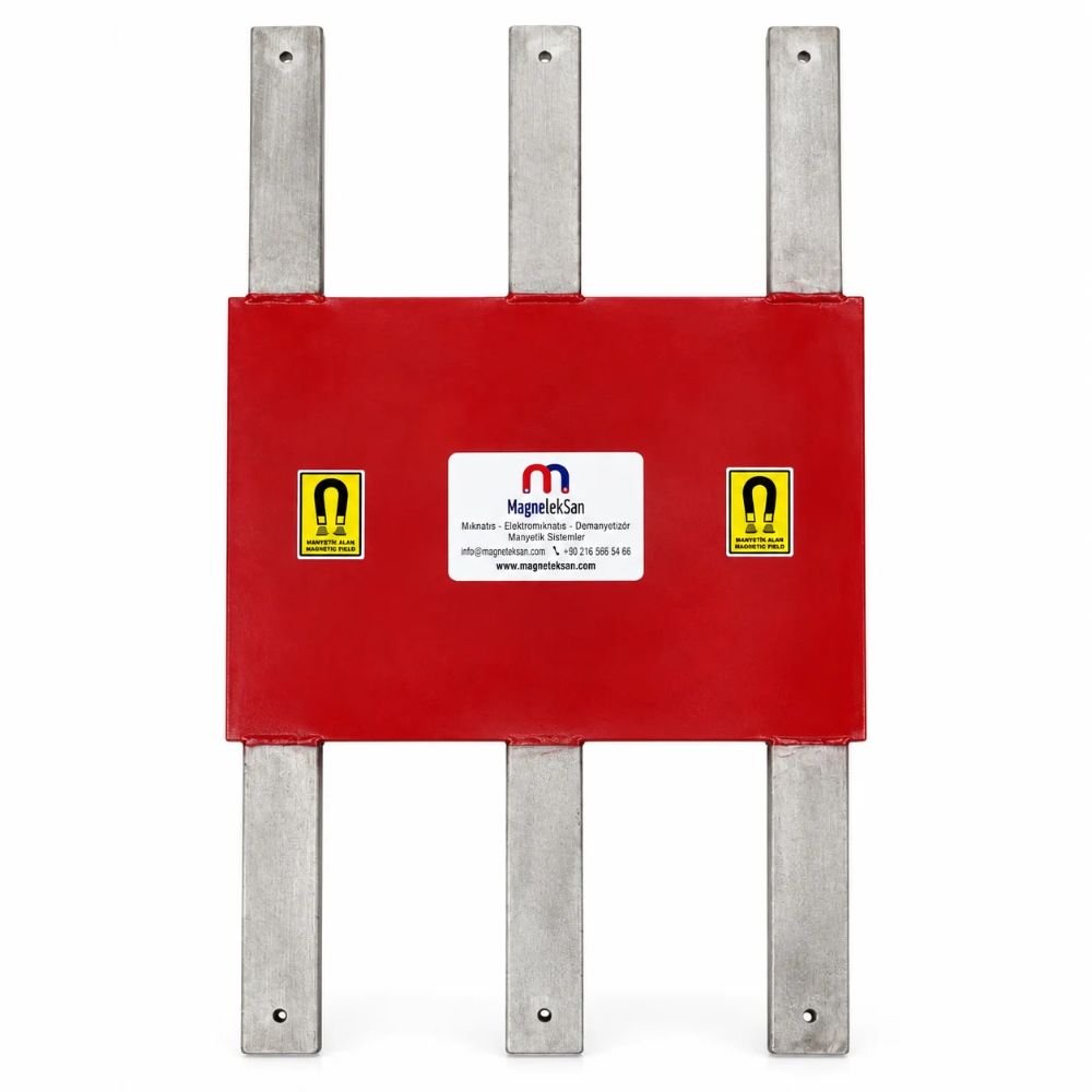 650x475x55 mm Neodyum Plaka Mıknatıs – Şeker Üretim Hattı