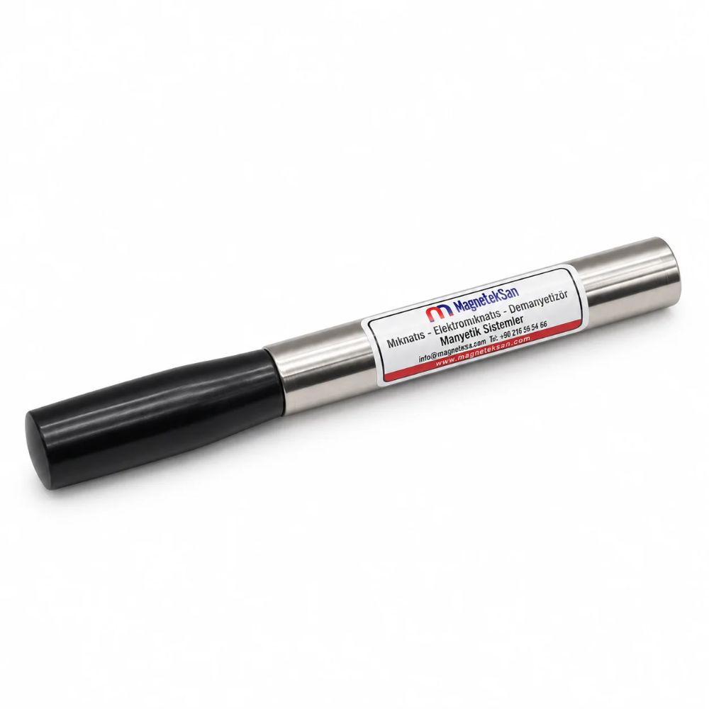 Ø25x140 mm Neodyum El Mıknatısı – Pastacılık Toz Hammadde Kontrolü